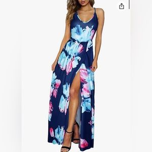 - Floral maxi dress